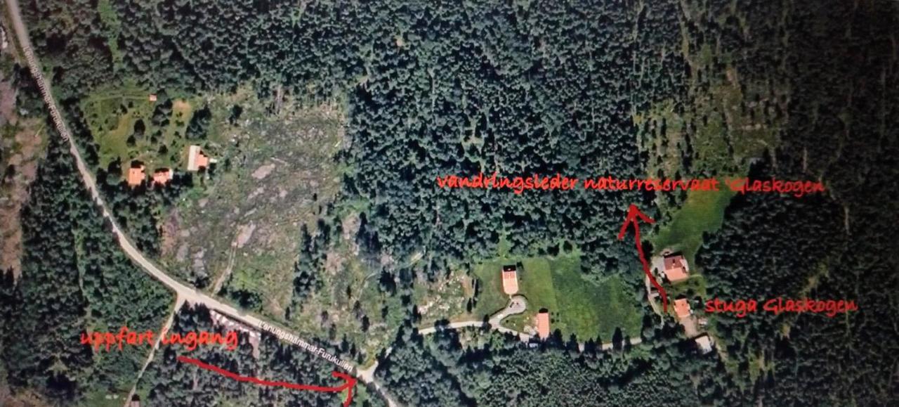 Stuga Glaskogen Glava Экстерьер фото